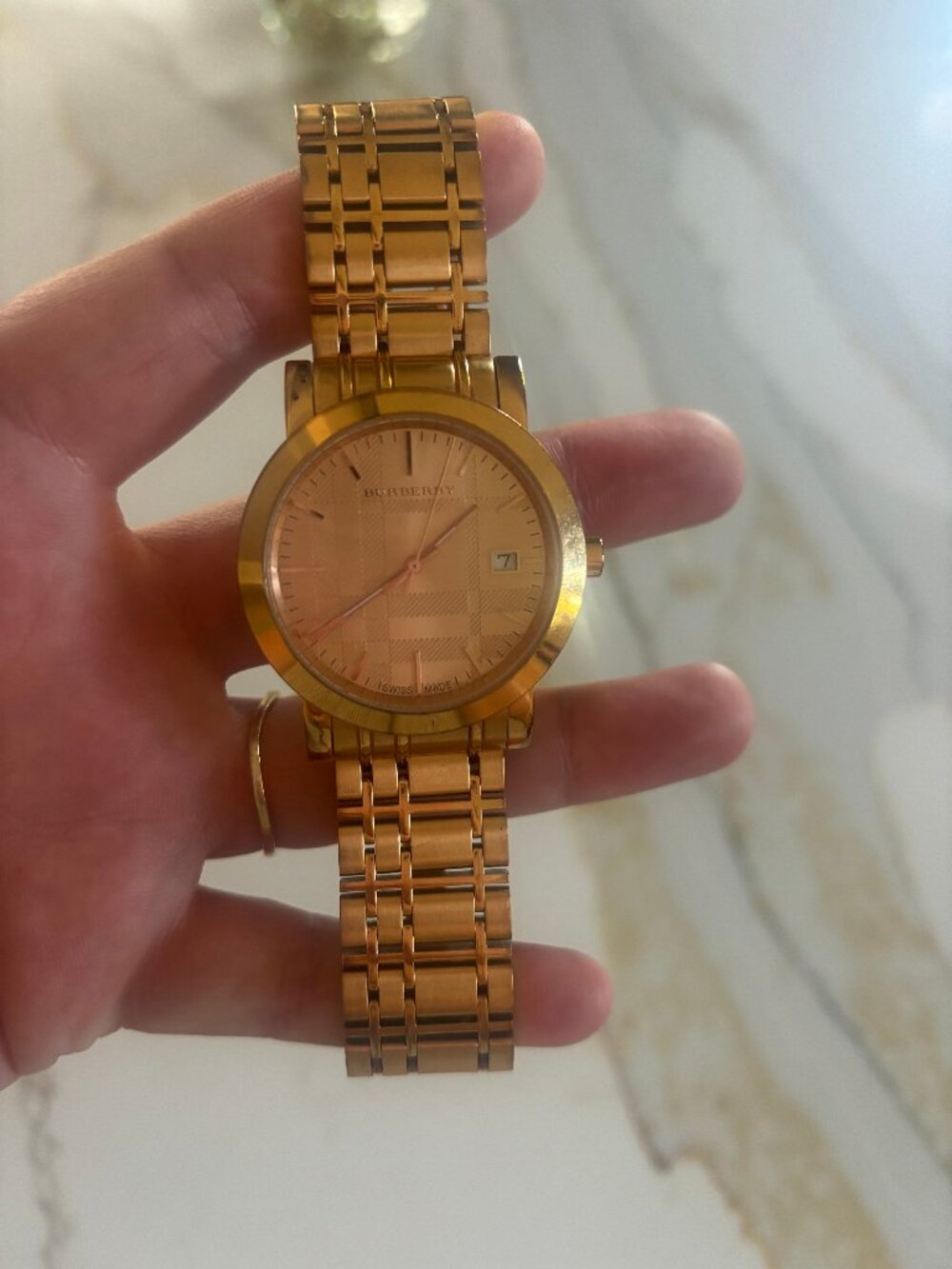 Burberry Gold watch
